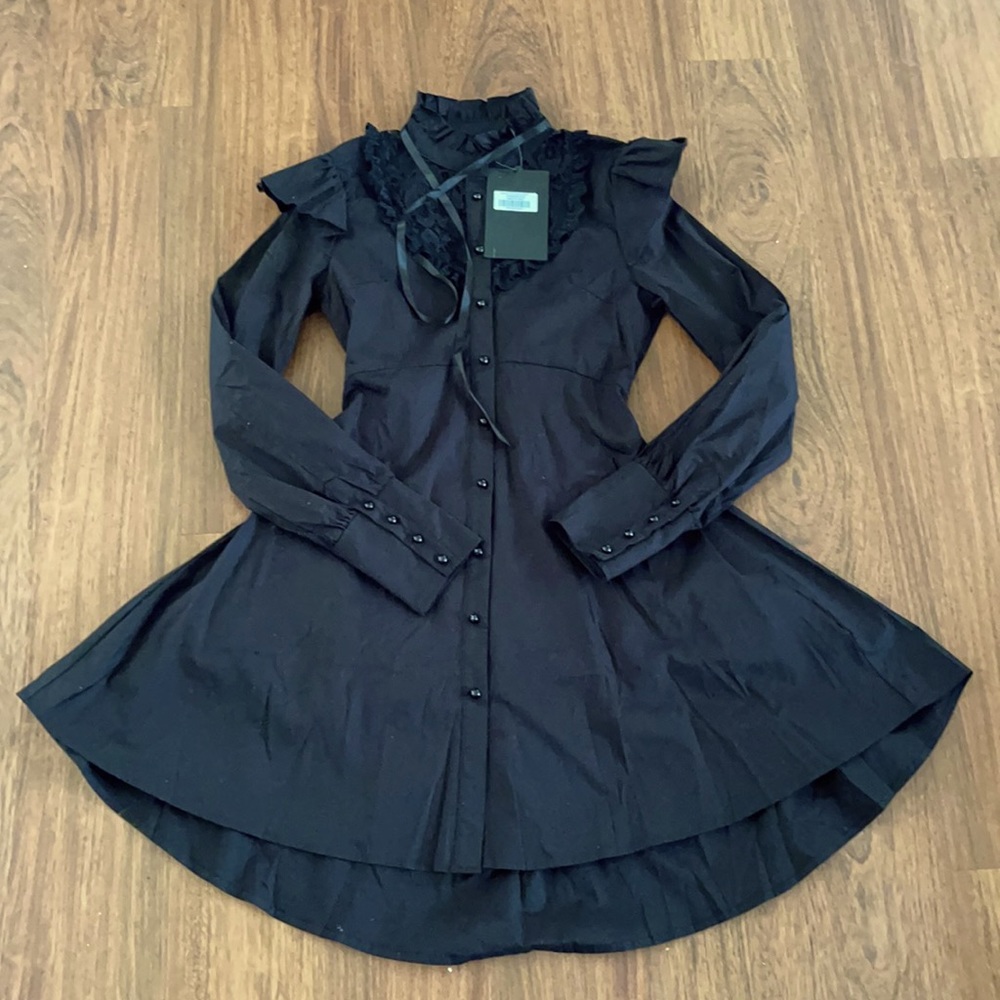 Killstar Wake the Dead Shirt Dress